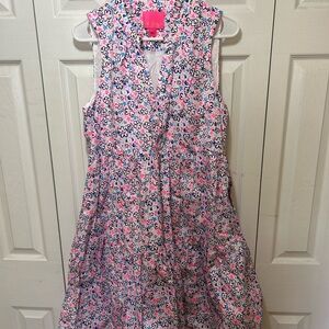 COPY - Lilly Pulitzer Pink and Purple Sleeveless Sundress